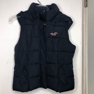 Hollister sleeveless puffer vest